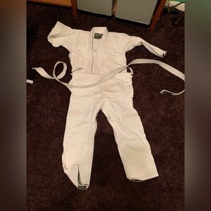 Century Kid's BJJ Brazilian Jiu Jitsu Gi White MMA Martial Arts Karate M2